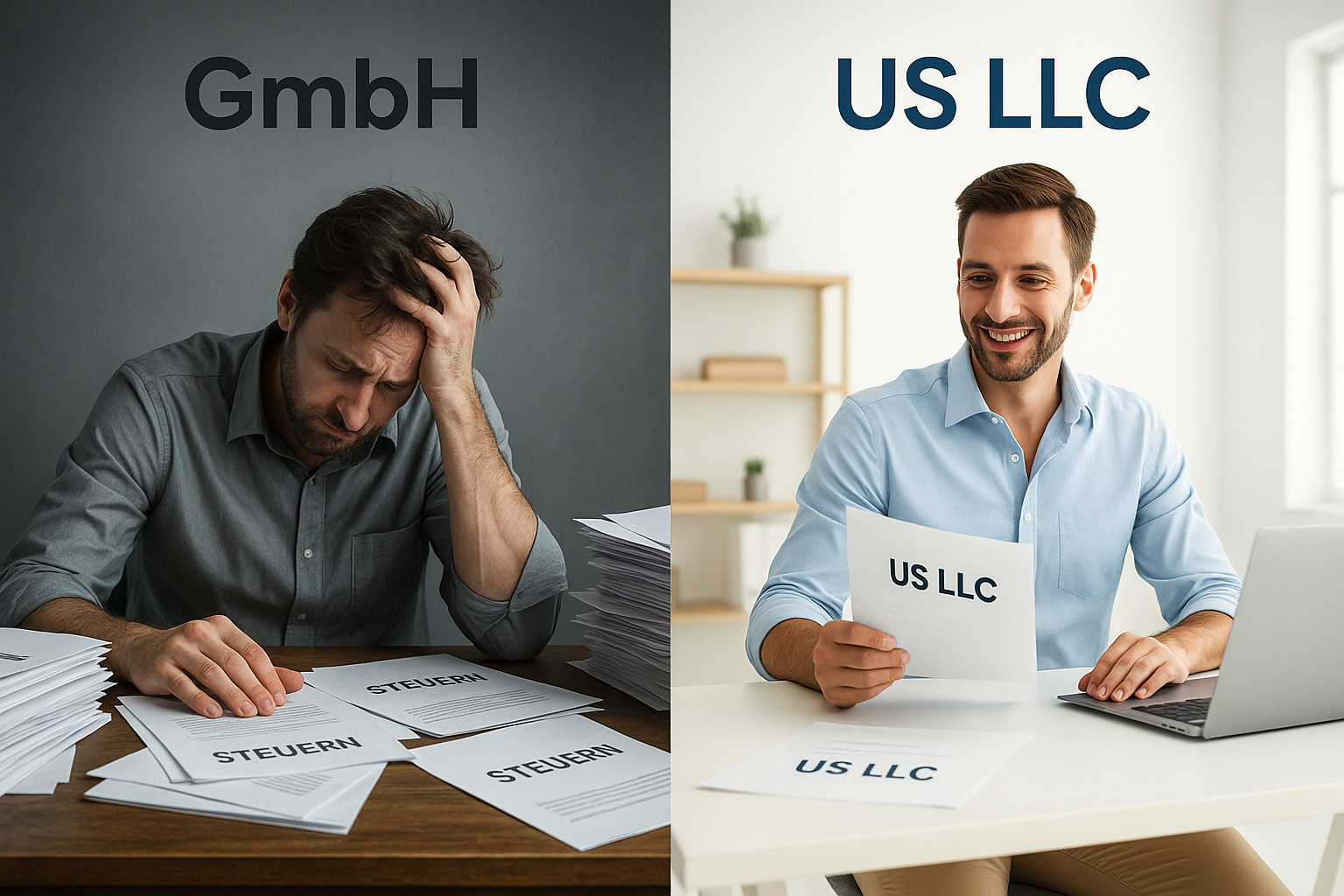GmbH vs LLC Vergleich